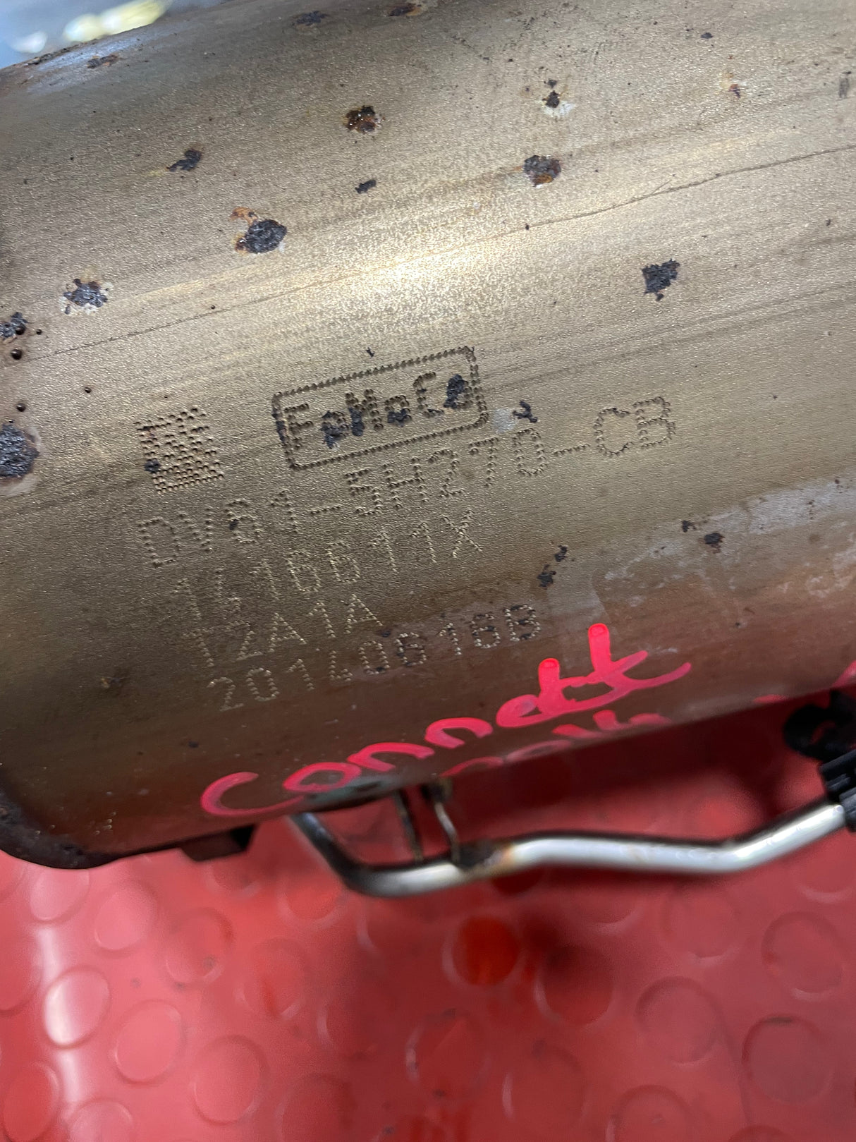 Ford Transit Connect CATALYTIC CONVERTER DPF 1.6 2014 P/N DV615H270CB