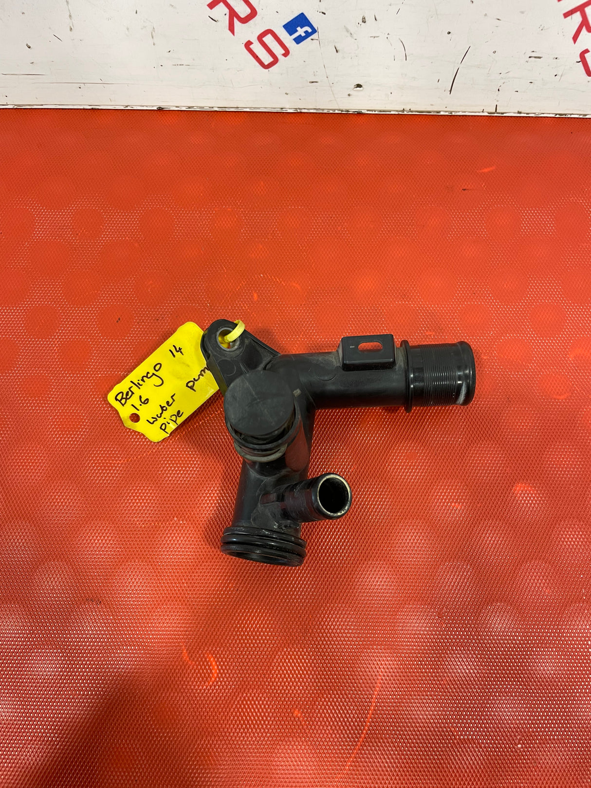 Peugeot Partner/Citroen Berlingo WATER PUMP PIPE 1.6 2014 P/N 9684589080