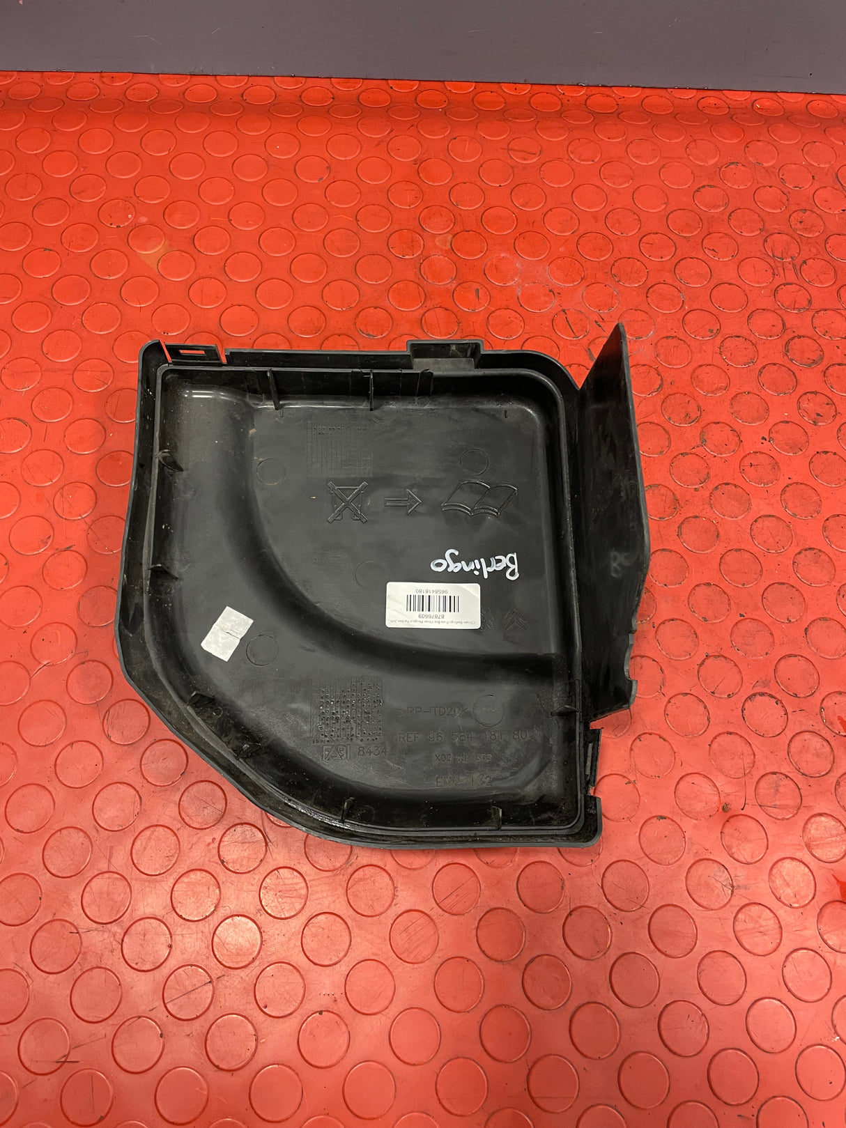 Citroen Berlingo/ Peugeot Partner FUSE BOX COVER  2008-2018 P/N 9658418180