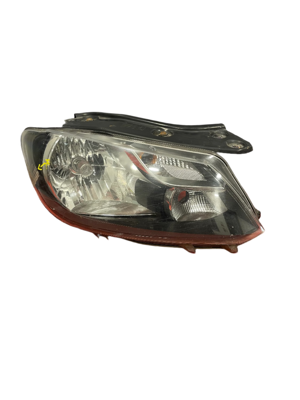 Volkswagen Caddy HEADLIGHT ASSEMBLY Driver's Side (with Scratches please see photos & 1 bulb missing) P/N TYC2012473152
