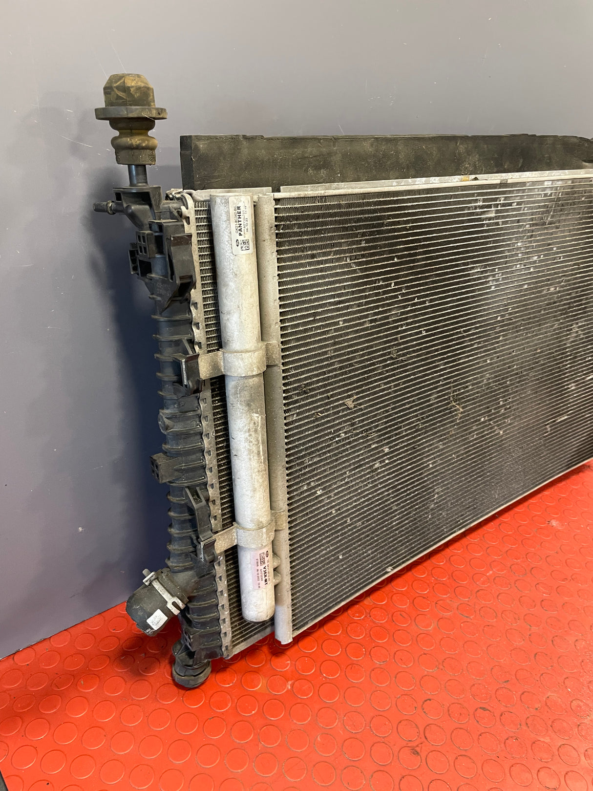Ford Transit Custom COMPLETE RADIATOR,FAN,AC CONDENSER 2.2 2013-2016 P/N GK218005BB - 1 / BK218C607DA / GK218C342BC
