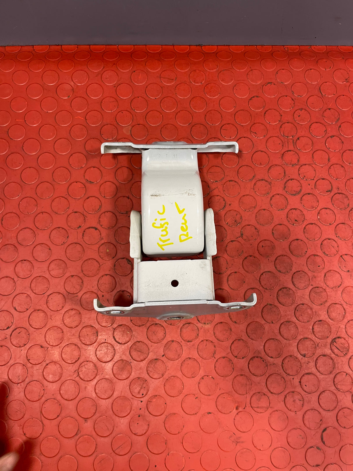 Renault Trafic/Vauxhall Vivaro REAR DOOR UPPER HINGE (White) 2014-2019 P/N 904006707R - 1