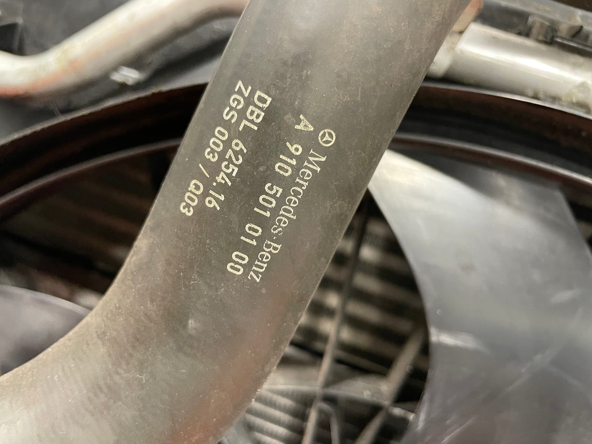 Mercedes Sprinter COOLING SYSTEM RADIATOR PACK,TURBO INTERCOOLER,AC CONDENSER,FAN,HOSES FWD 2019 P/N A9105000200 / A9105010900 / A4479060212 / 3136613503