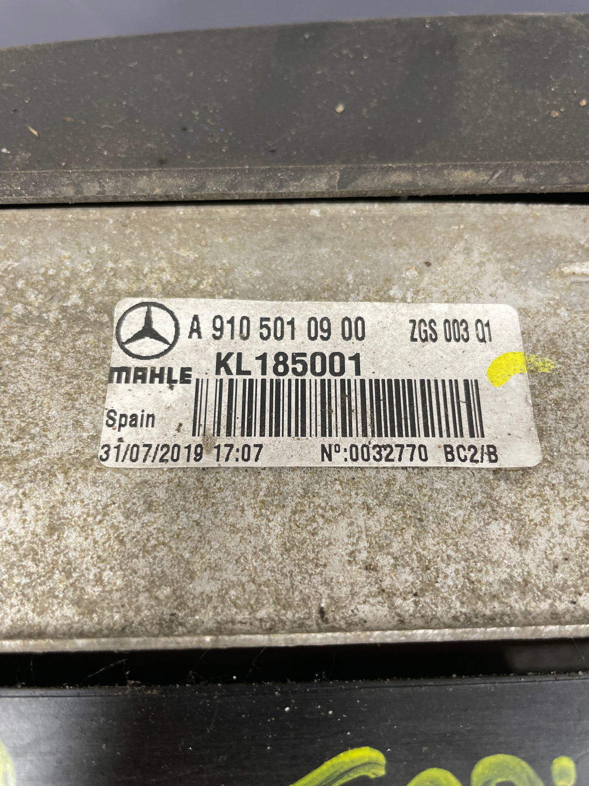 Mercedes Sprinter COOLING SYSTEM RADIATOR PACK,TURBO INTERCOOLER,AC CONDENSER,FAN,HOSES FWD 2019 P/N A9105000200 / A9105010900 / A4479060212 / 3136613503