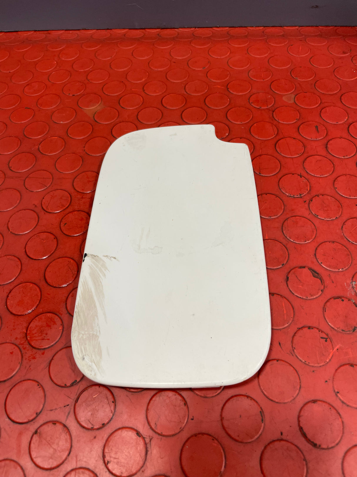 Citroen Berlingo/Peugeot Partner FUEL DOOR COVER/FUEL FILLER FLAP ( White w/ Scratch) 2008-2018 P/N 9680449680 - 6